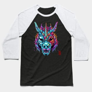 Evil Unicorn Baseball T-Shirt